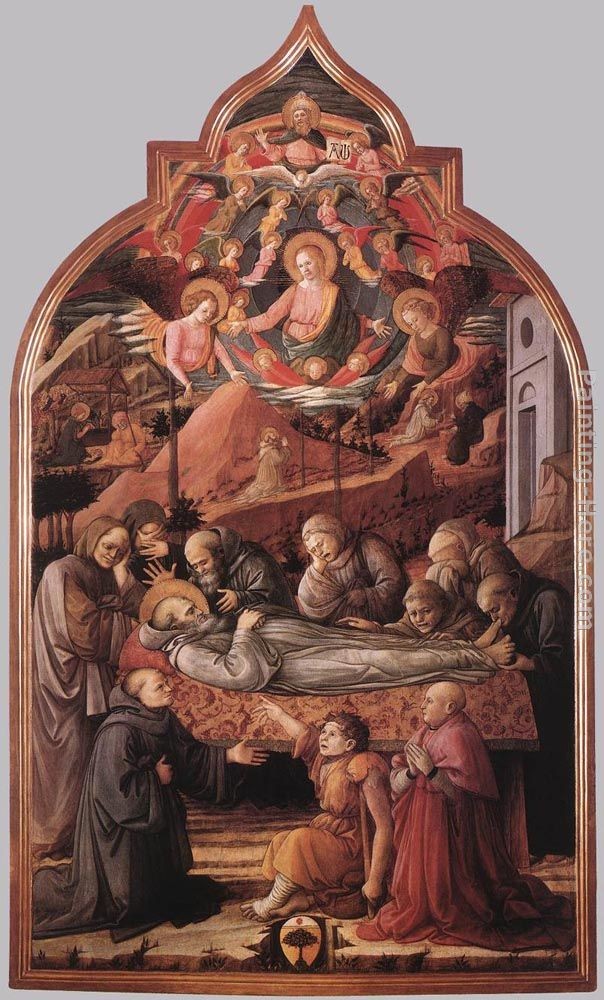 Fra Filippo Lippi Funeral of St Jerome